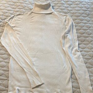 CAbi Cream Turtleneck Sweater